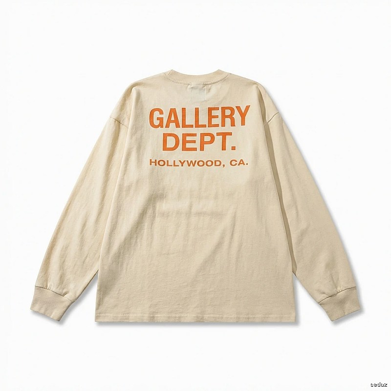Gallery Dept retro-style beige long-sleeve