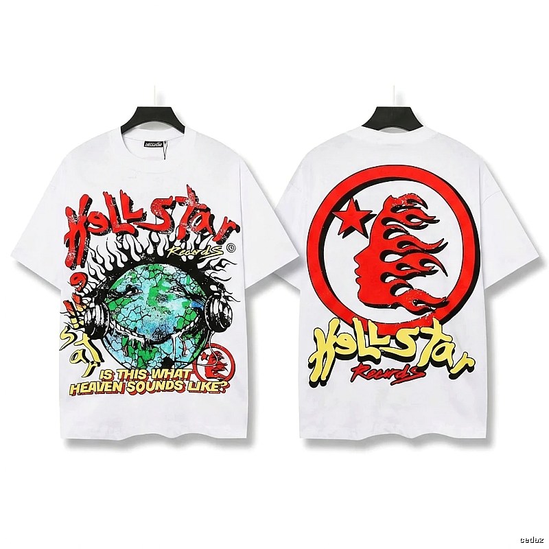 Hellstar Records Trendy and Cool Style White T-shirt
