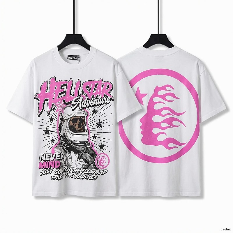 Hellstar Trendy Style White T-shirt