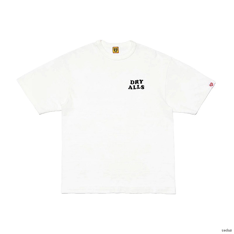 HUMAN MADE EDRYALLS Japanese Streetwear White Short Sleeve T-Shirt