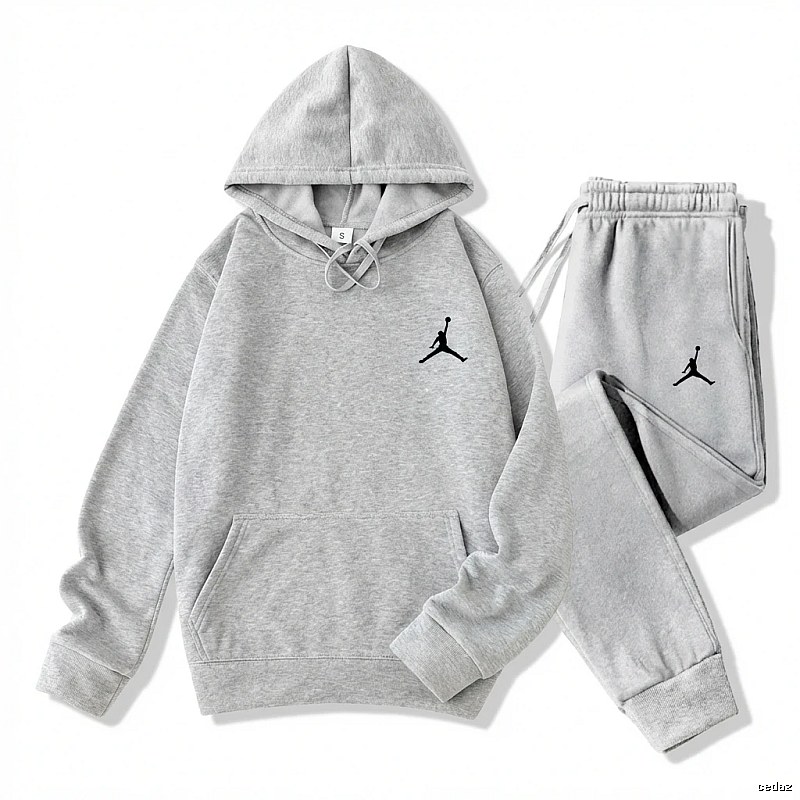 Jordan Sports and Leisure Style Grey Suit