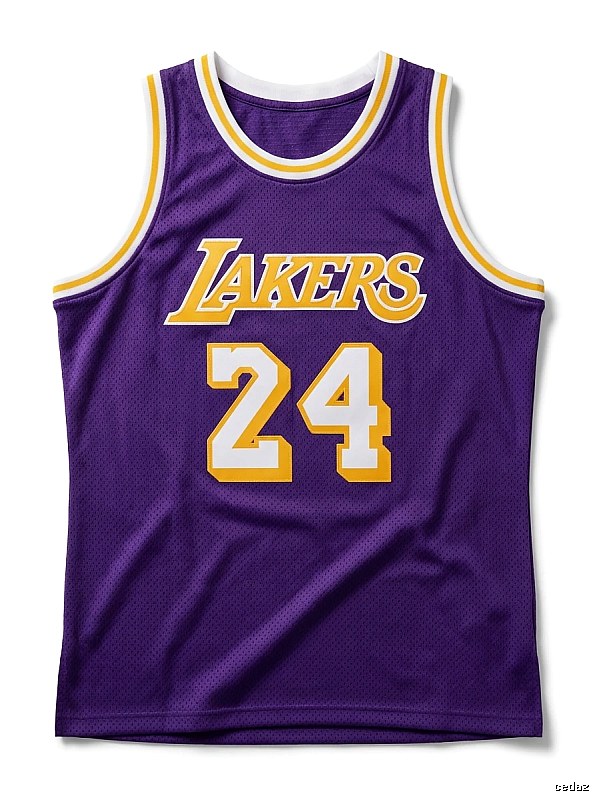 Kobe Lakers retro-style jerseys