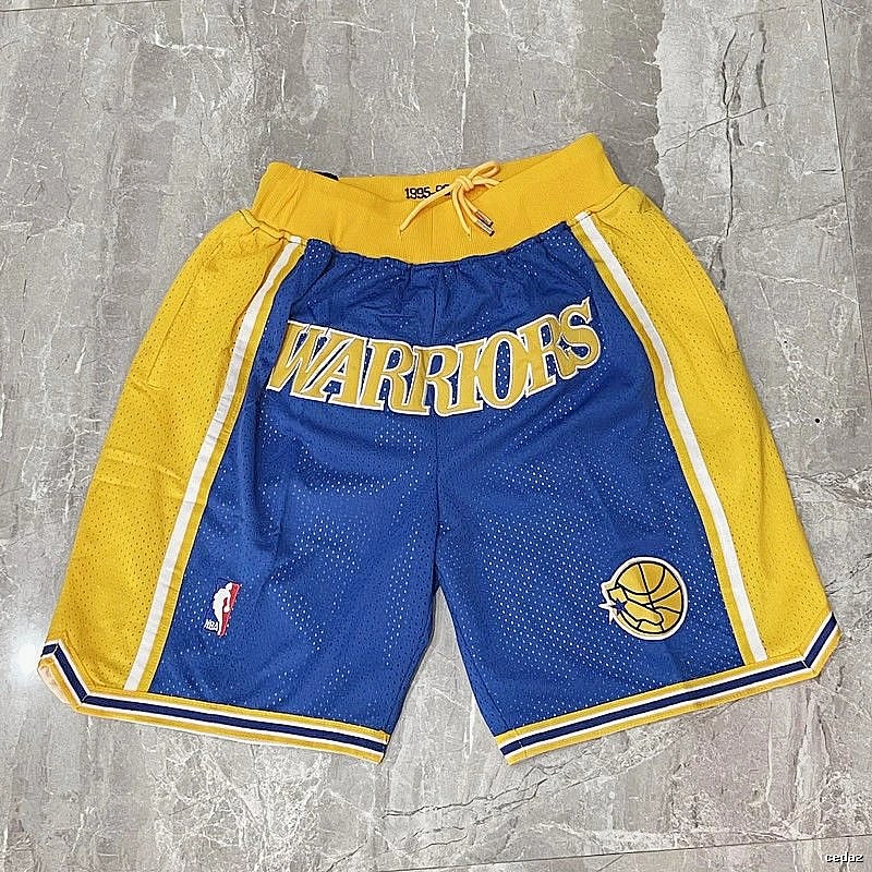 Lakers Resort Basketball shorts Yellow Lakers Mesh with Premium Look