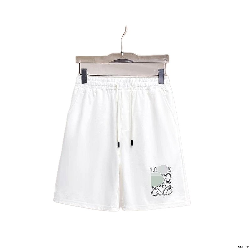 LOEWE Floral Casual White Shorts