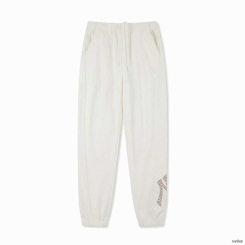 MLB casual style white sweatpants