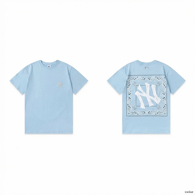 MLB retro light blue T-shirt