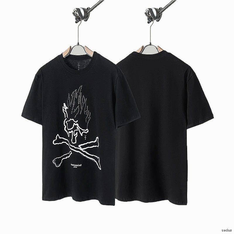 MMJ x Travis Scott Skull Street Style Black T-Shirt