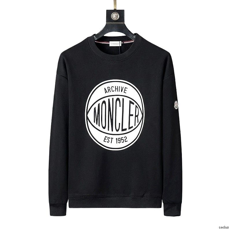 Moncler Archive Retro Style Black Sweatshirt