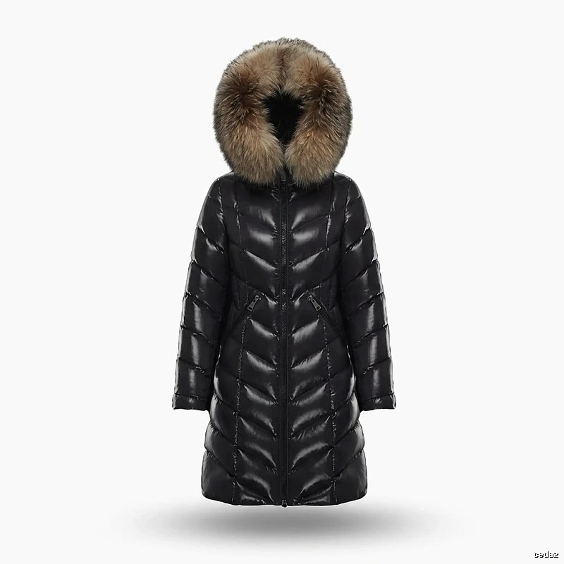 Moncler black luxury style down jacket
