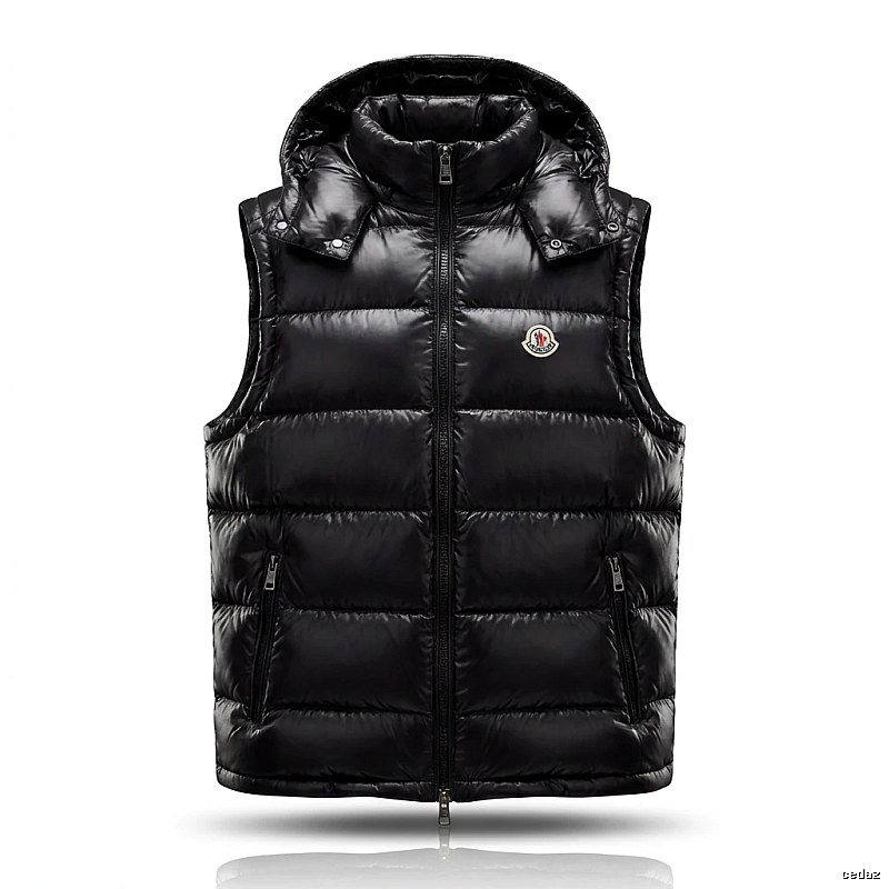 Moncler Black Trendy and Cool Down Vest