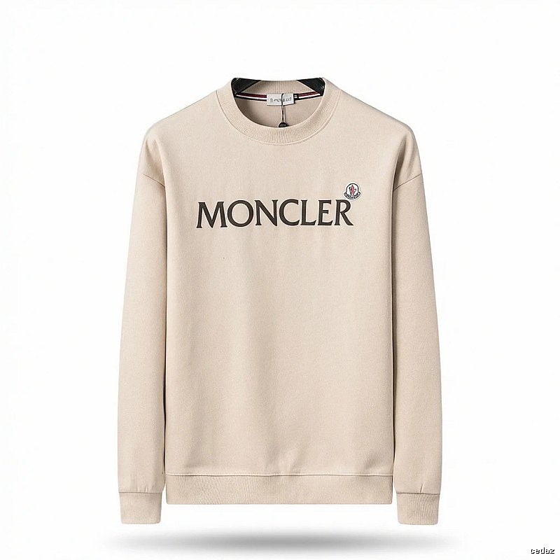 Moncler minimalist beige sweatshirt