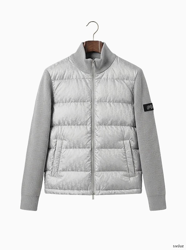 Moncler Silver Grey Trendy and Cool Down Jacket
