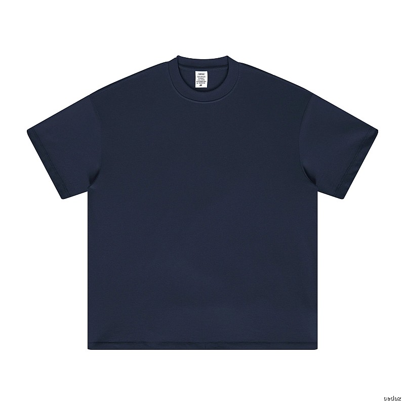 Monogram Plain white T-shirt Minimal White Short for Layered Styling