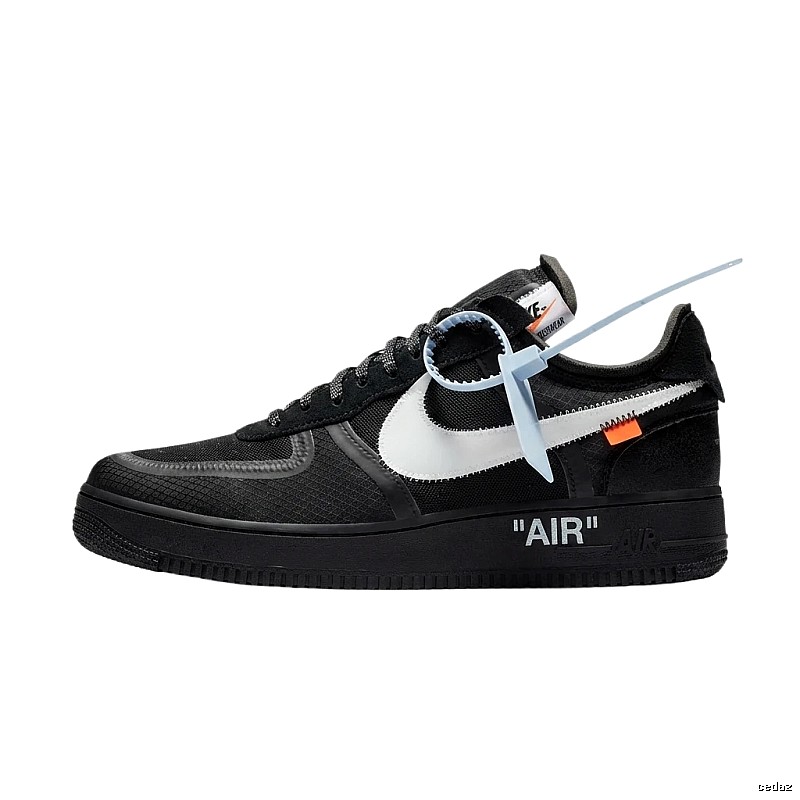 Nike Air Force black and gray trendy cool sports shoes