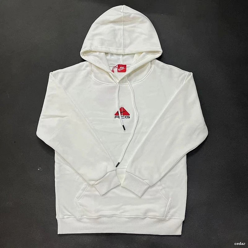 Nike White Zip Hoodie City Outfit Swoosh