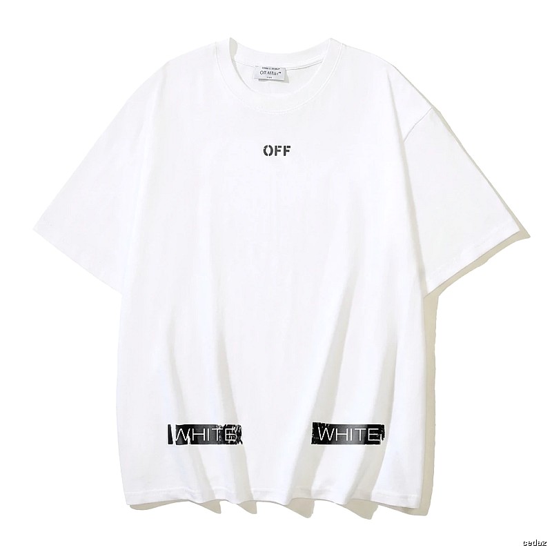 Off-White simple style white T-shirt