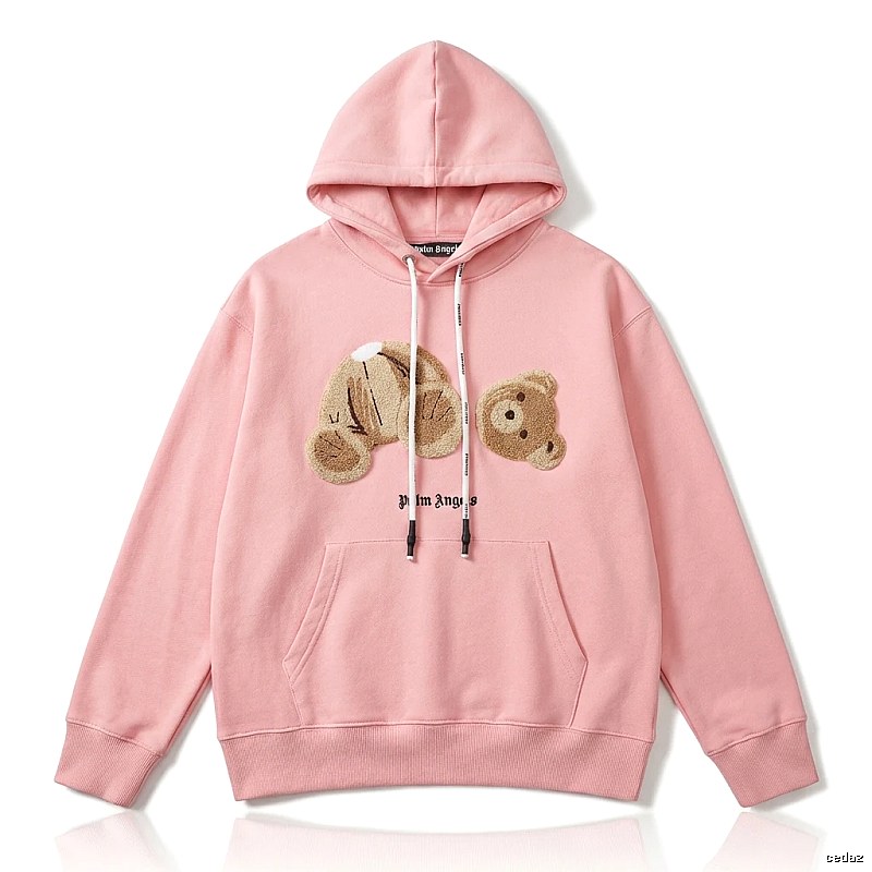 Palm Angels Bear Pink Sweatshirt