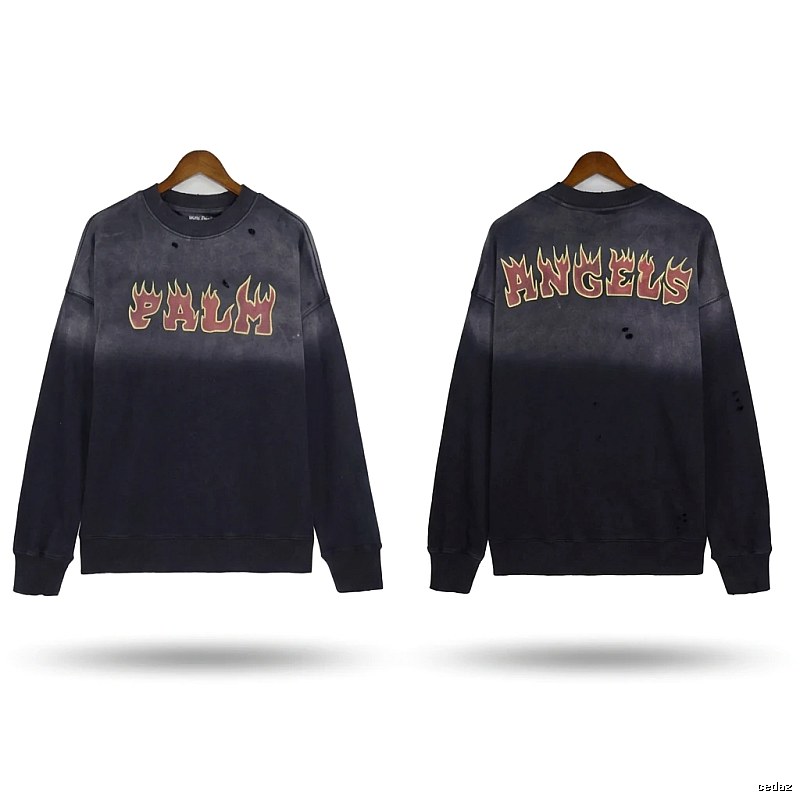 Palm Angels Flame Wind Hoodie