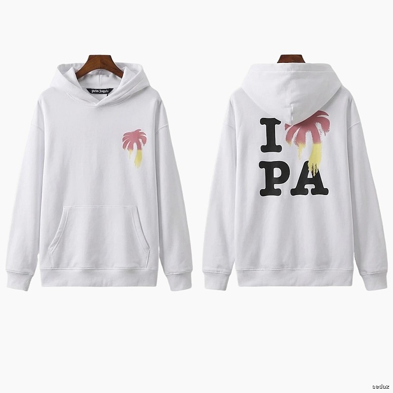 Palm Angels Palm Print Hoodie