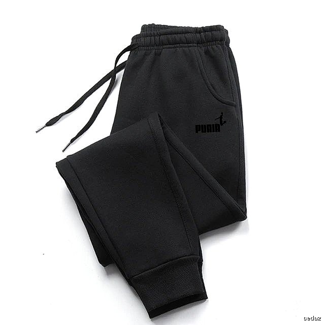 Puma Daily Sweatpants Black Drawstring Sweatpants for City Outfits