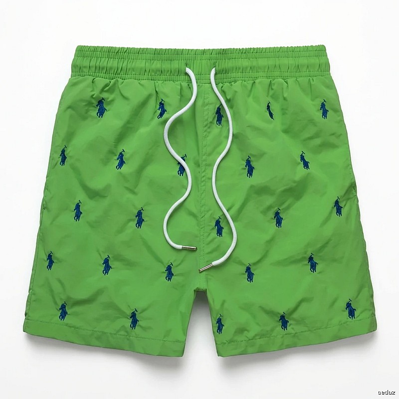 Ralph Lauren green printed shorts