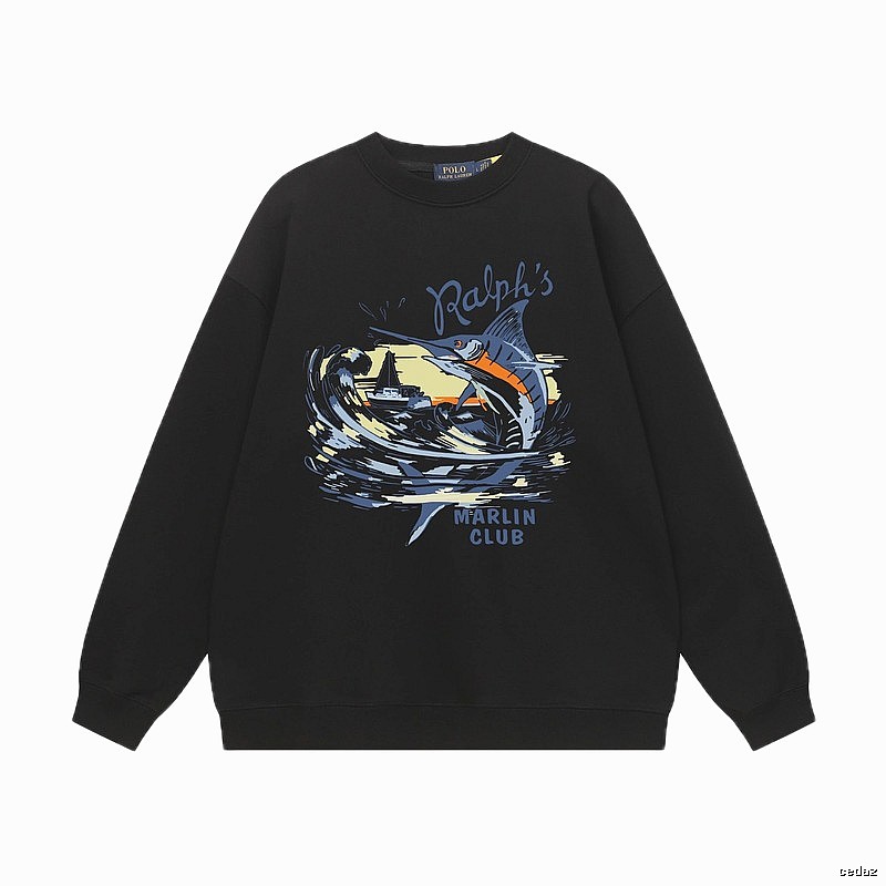 Ralph Lauren printed retro-style sweatshirt