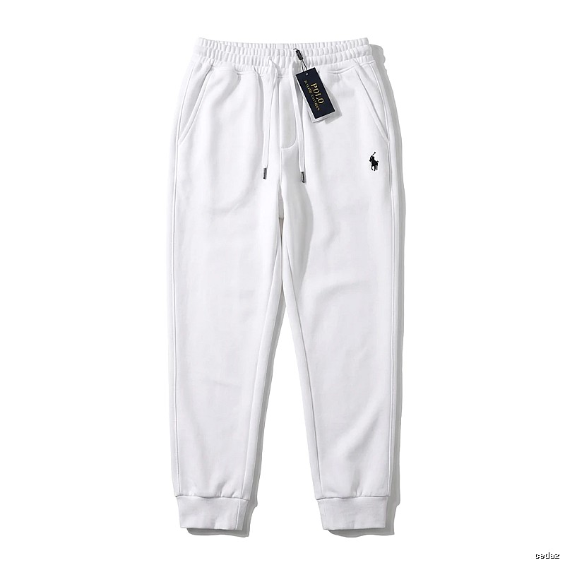 Ralph Lauren trendy brand white sweatpants