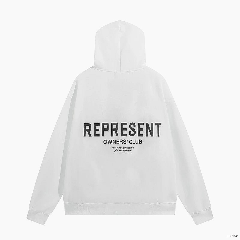 Represent Casual Owners Club hoodie Navy Large Represent for Streetwear Looks