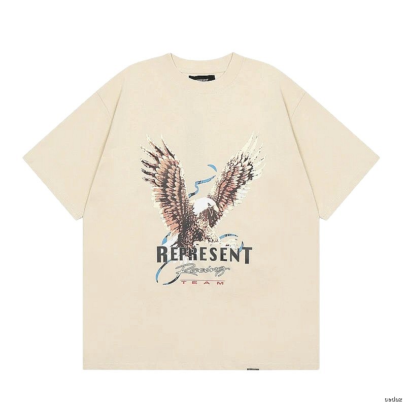 Represent Flying Eagle Vintage Beige T-Shirt