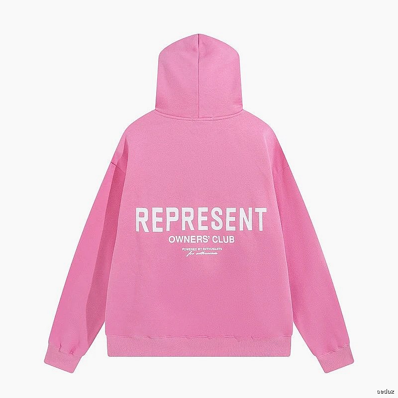 Represent Streetwear Owners Club hoodie Navy Large Represent with Logo Accent