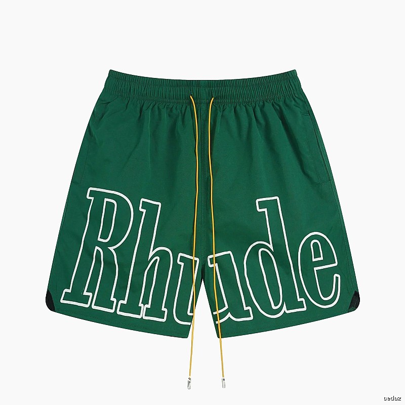RHUDE letter trendy brand style shorts