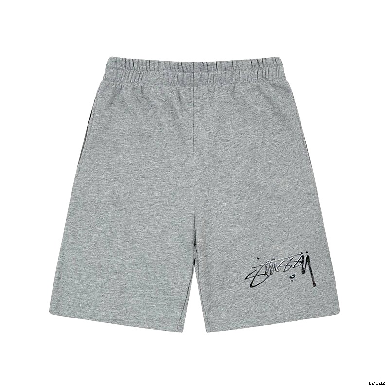 Stussy basic gray shorts