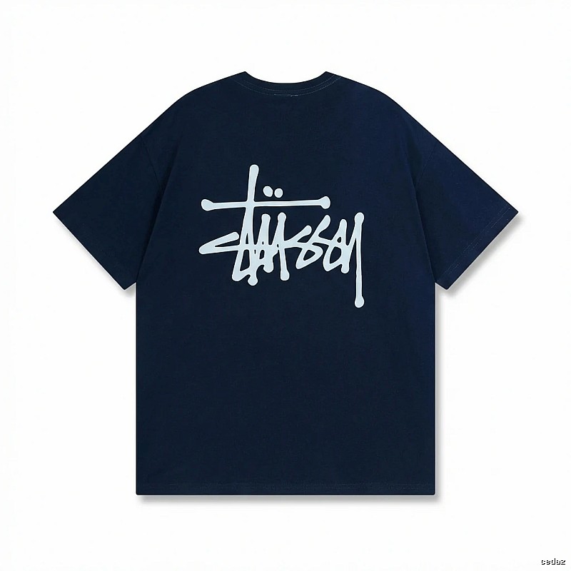 Stussy basic style trendy T-shirt