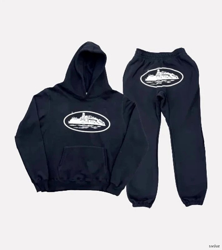 Stussy Matching Set Black Tracksuit Set City Outfit Logo