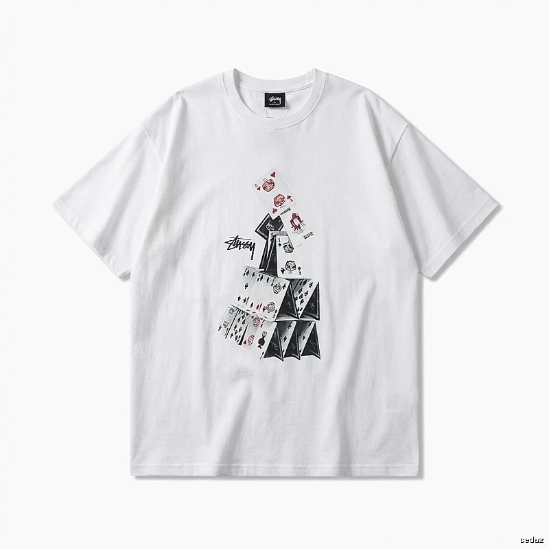 Stussy Playing Card Series White T-shirt