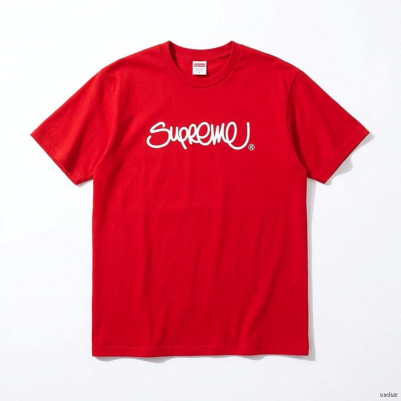 Supreme basic red T-shirt