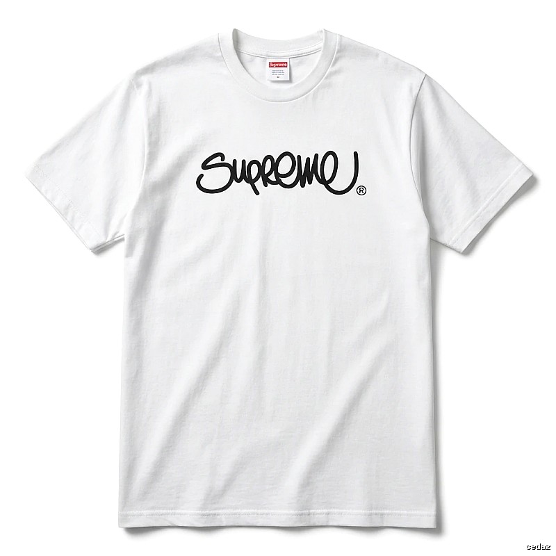 Supreme basic white T-shirt