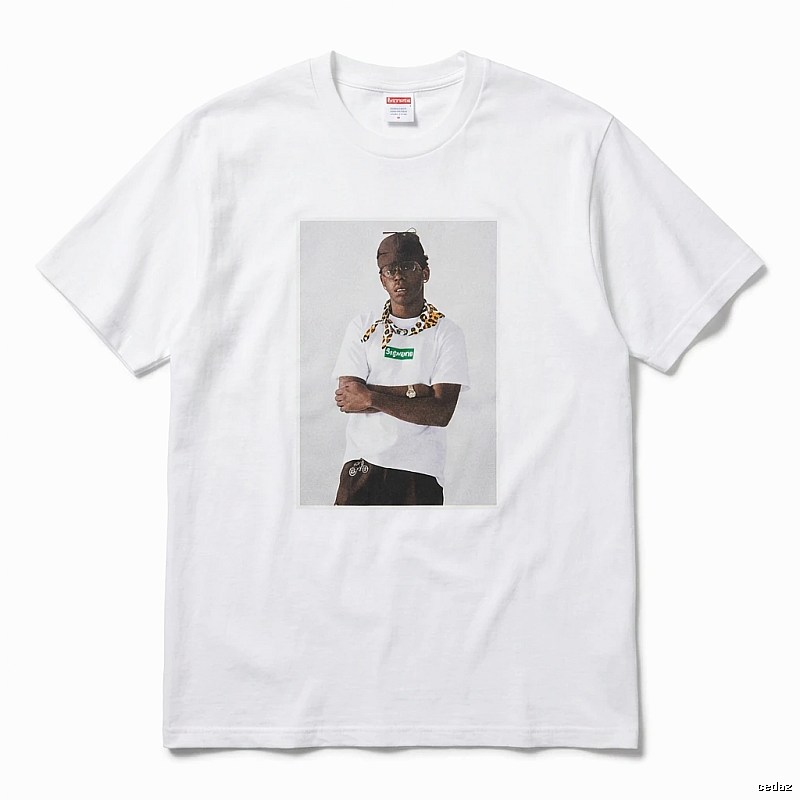 Supreme Portrait Style White T-shirt
