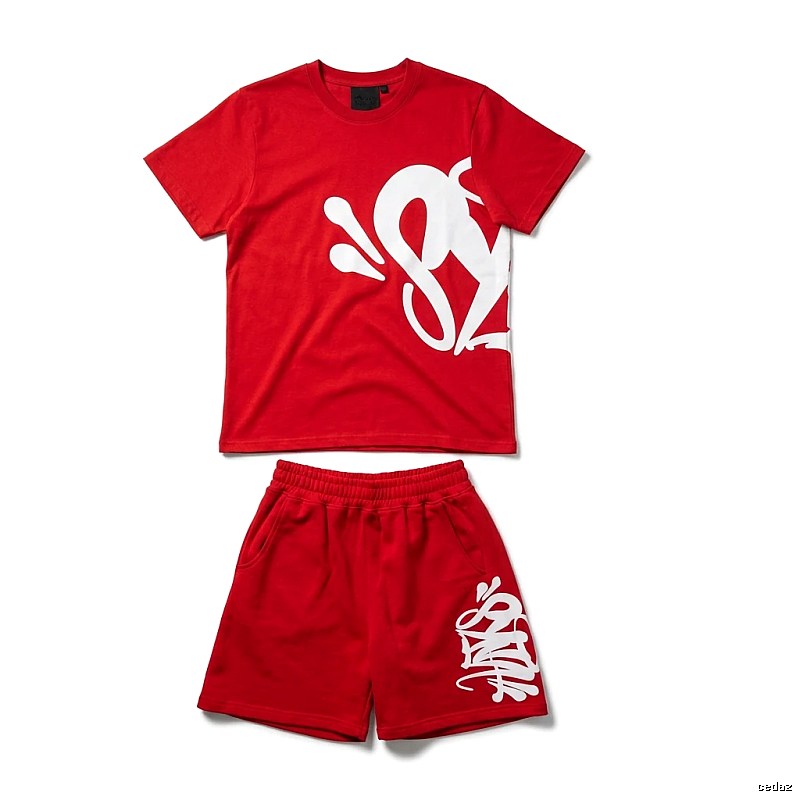 SynaWorld Graffiti-style Red Suit