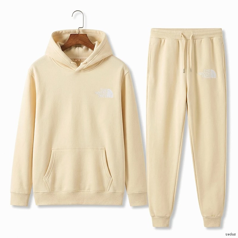 The North Face basic beige series suit