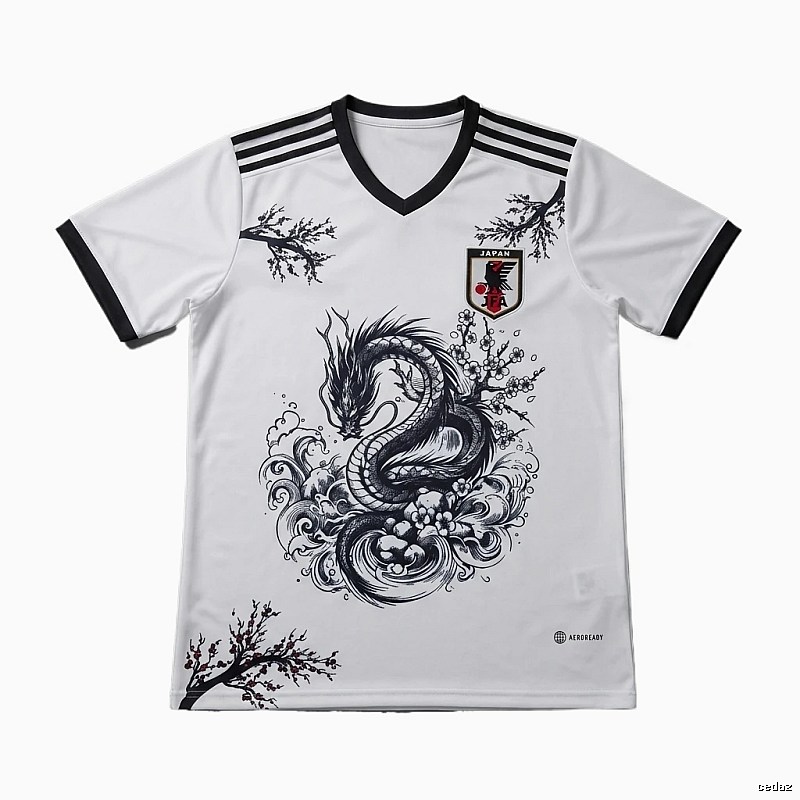Tokyo Ghoul and Wind Dragon Pattern White T-shirt