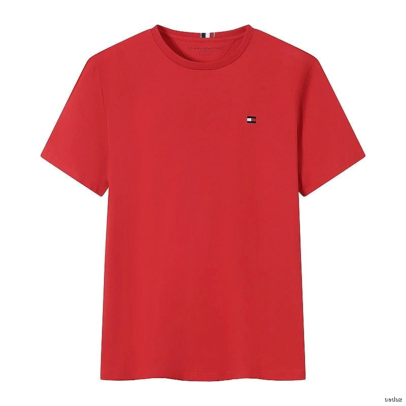 Tommy Hilfiger Red Logo T-Shirt Weekend Wear