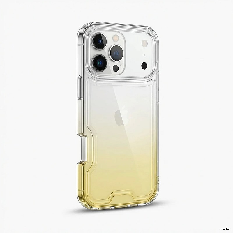 Transparent trendy iPhone phone case