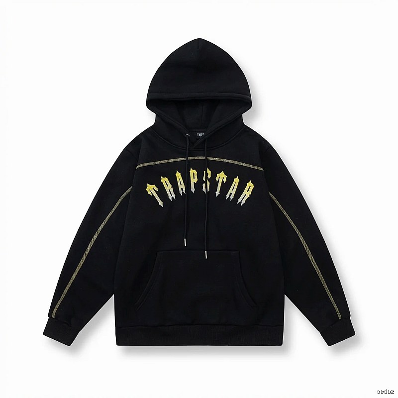 Trapstar Trendy Cool Black Hoodie